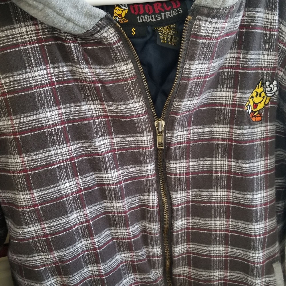 World Industries Zip up hoodie